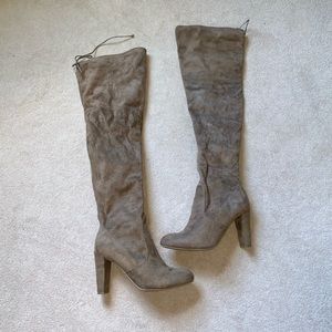 Tan Knee High Boots